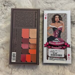 RUDE Cosmetics Queen of Diamonds face palette and Ulta Makeup Palette Bundle